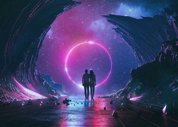 Wave Mountain Couple