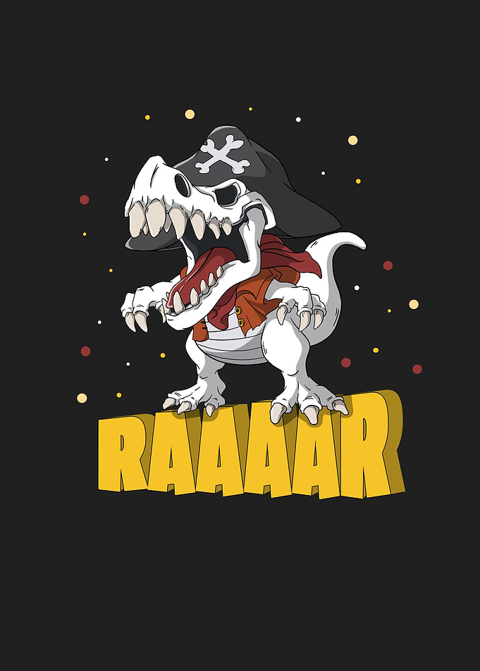 Dinosaur Pirate TRex Kids
