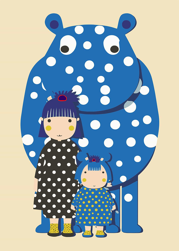 My blue Hippo