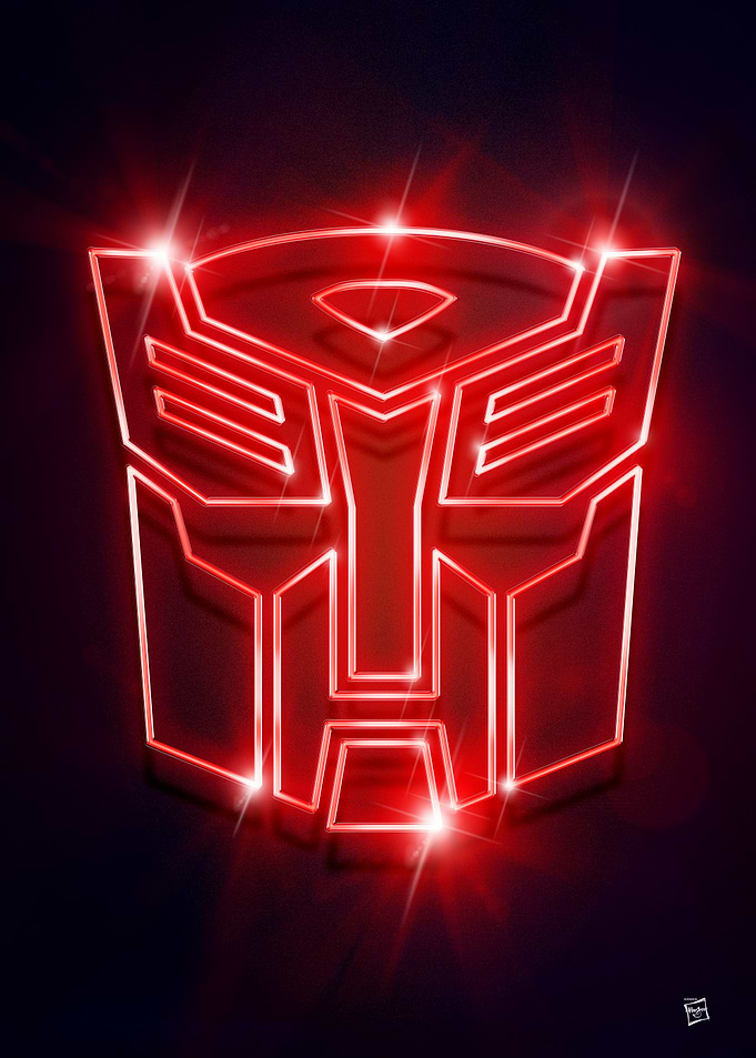 Transformers Autobots Neon