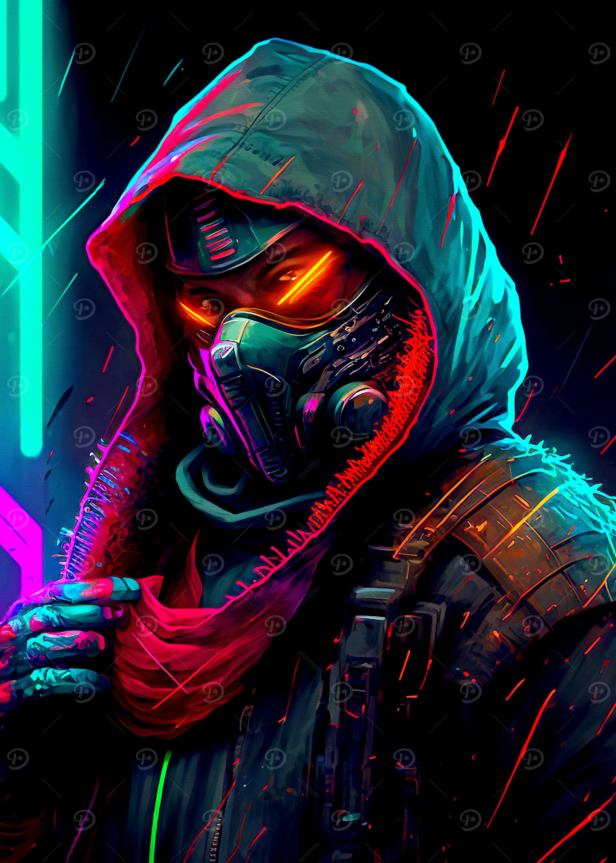 Cyberpunk Warrior