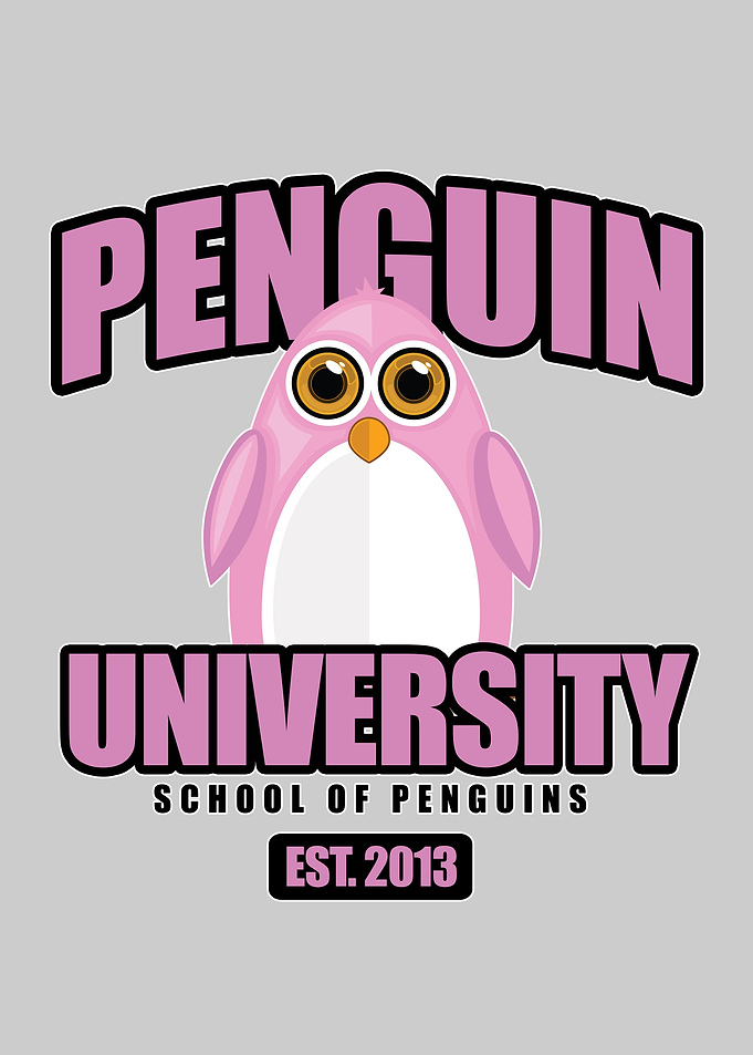 Penguin University Pink