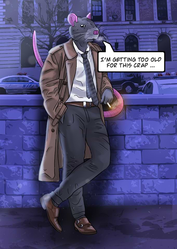 Rat noire detective
