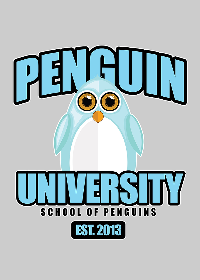 Penguin University Blue