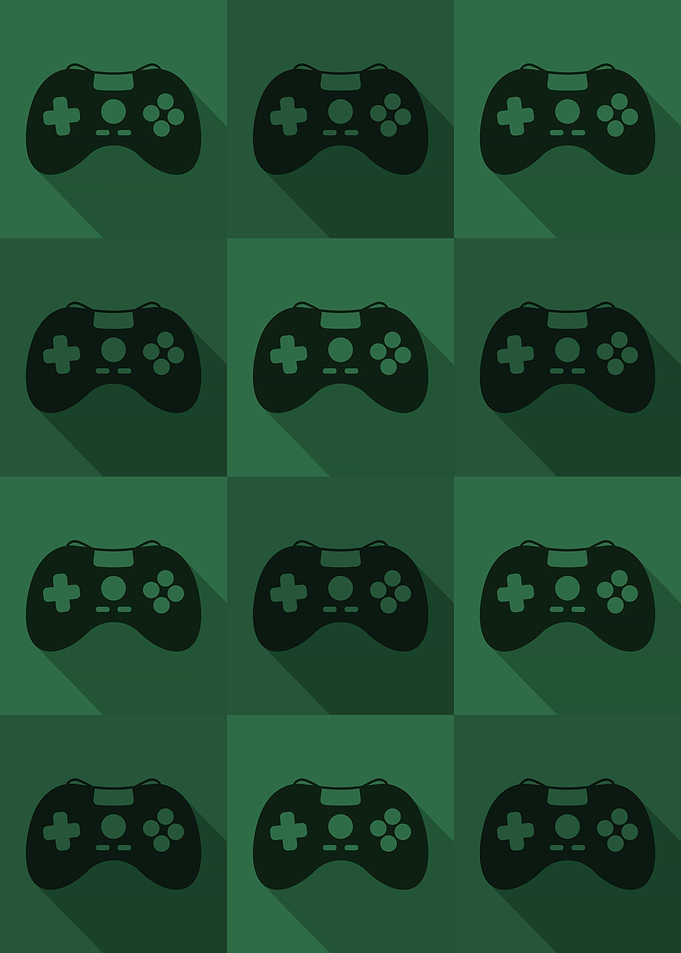Gamer Controllers Green