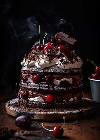 Black Forest Delight Cake