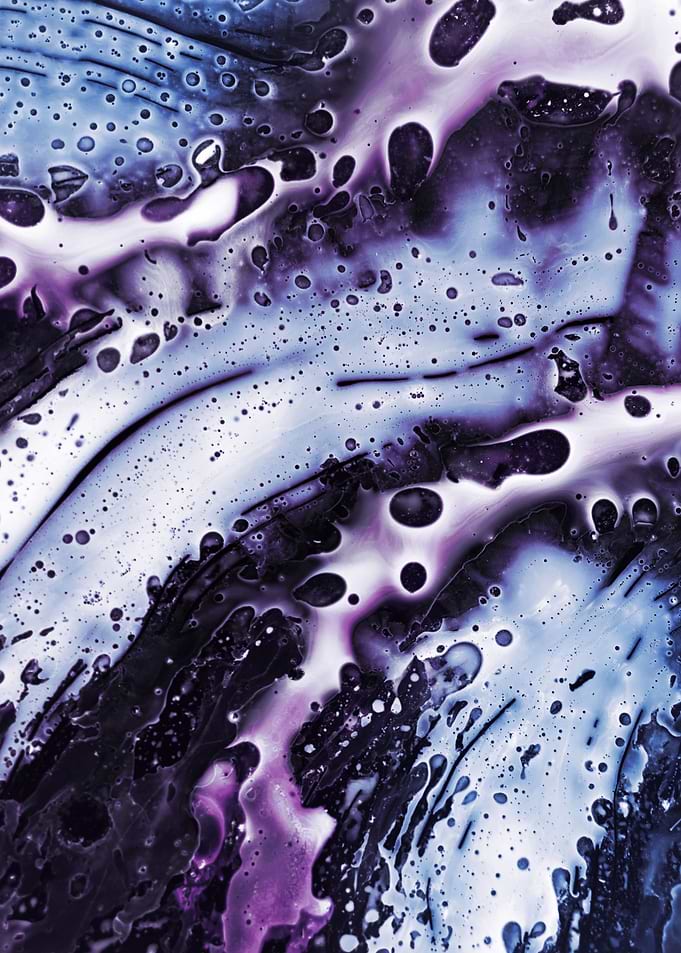 Purple Abstract Design