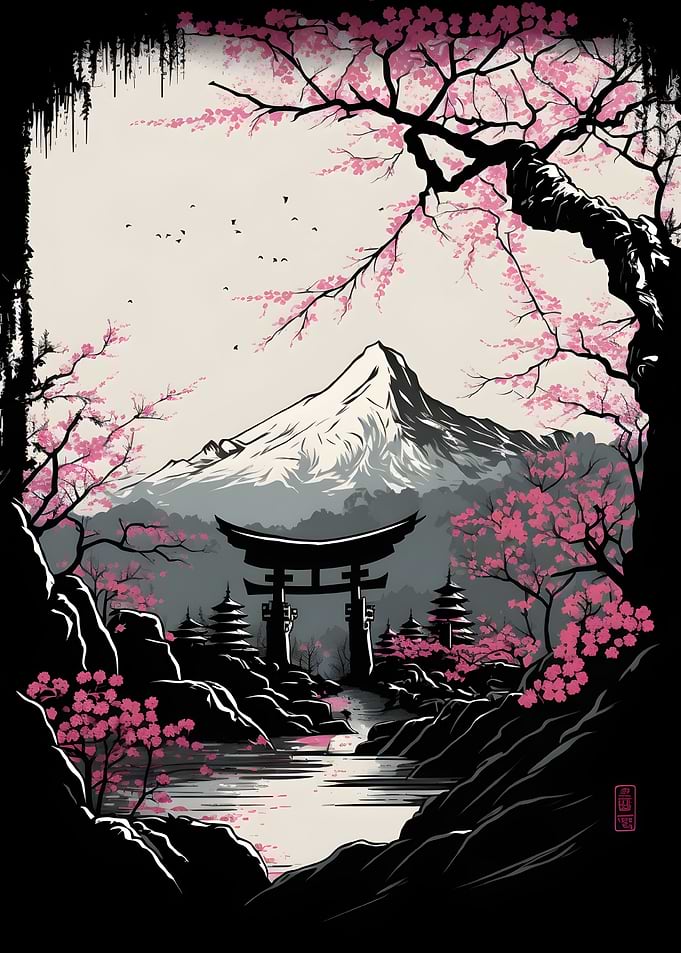 Ancient Japanese City