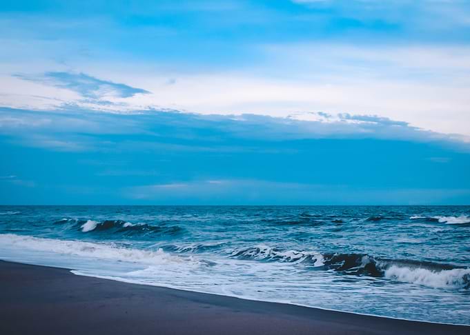 Landscape of an ocean view