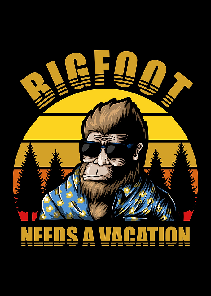 Sasquatch retro