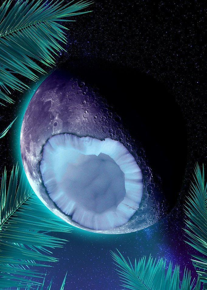 surrealism moon