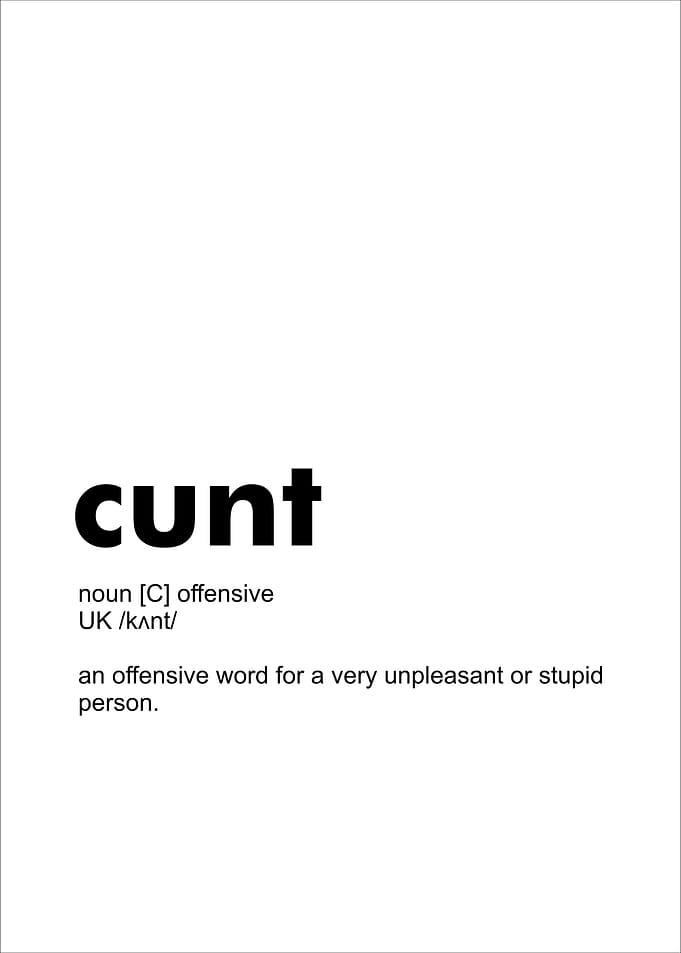 Cunt Motivational
