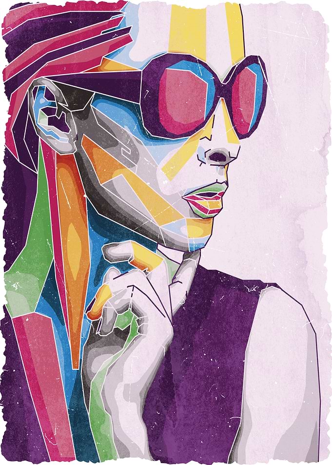 Poster Fashion Woman Pop