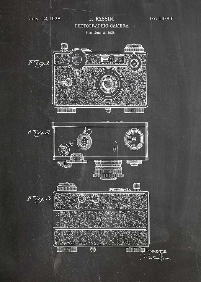 photographic camera patent