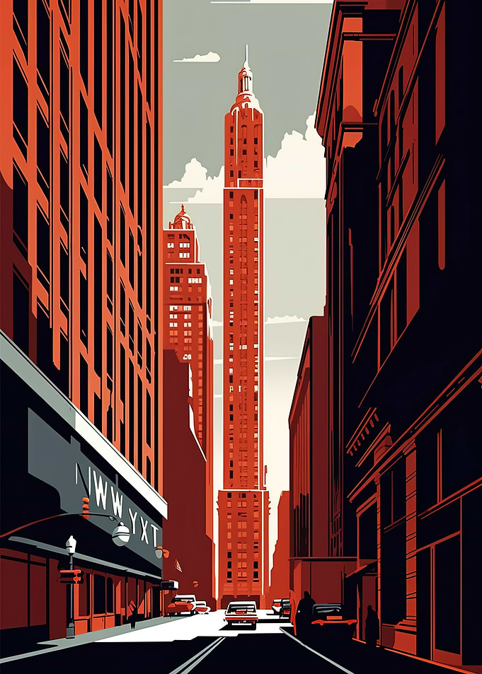 New York city street