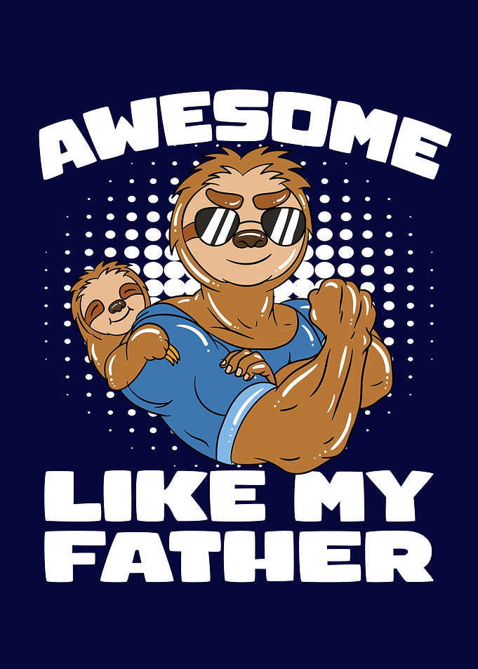 Sloth Fathers Day