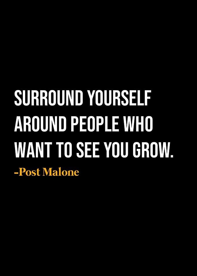 Post Malone Quote
