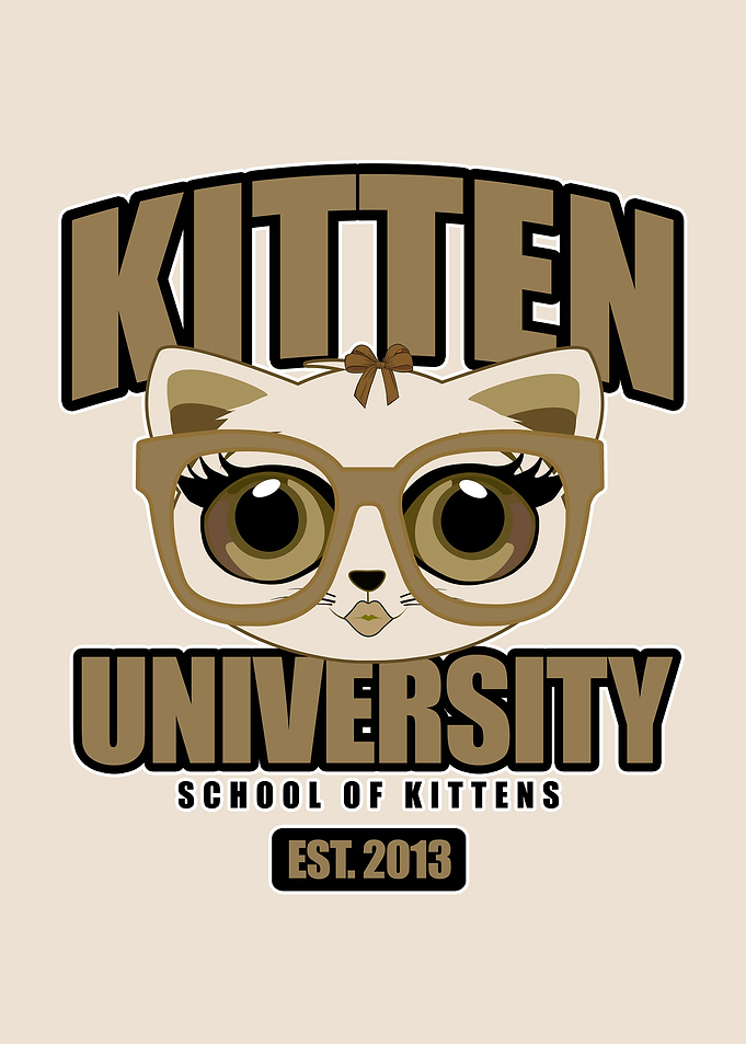 Kitten University Brown