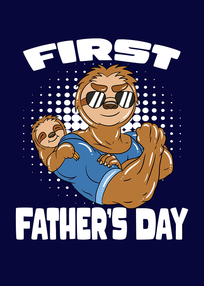 Sloth Fathers Day