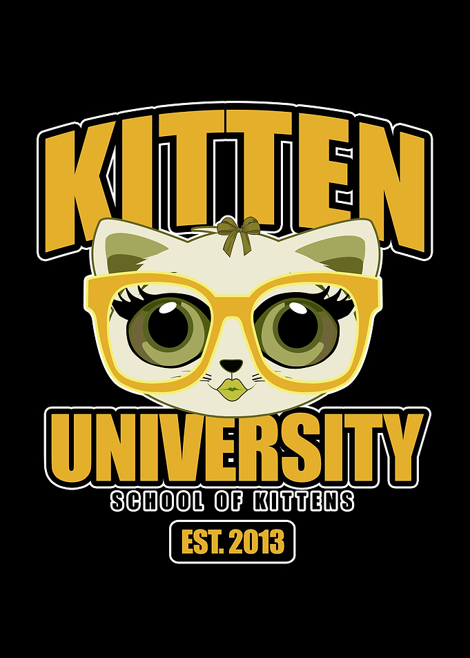 Kitten University Yellow