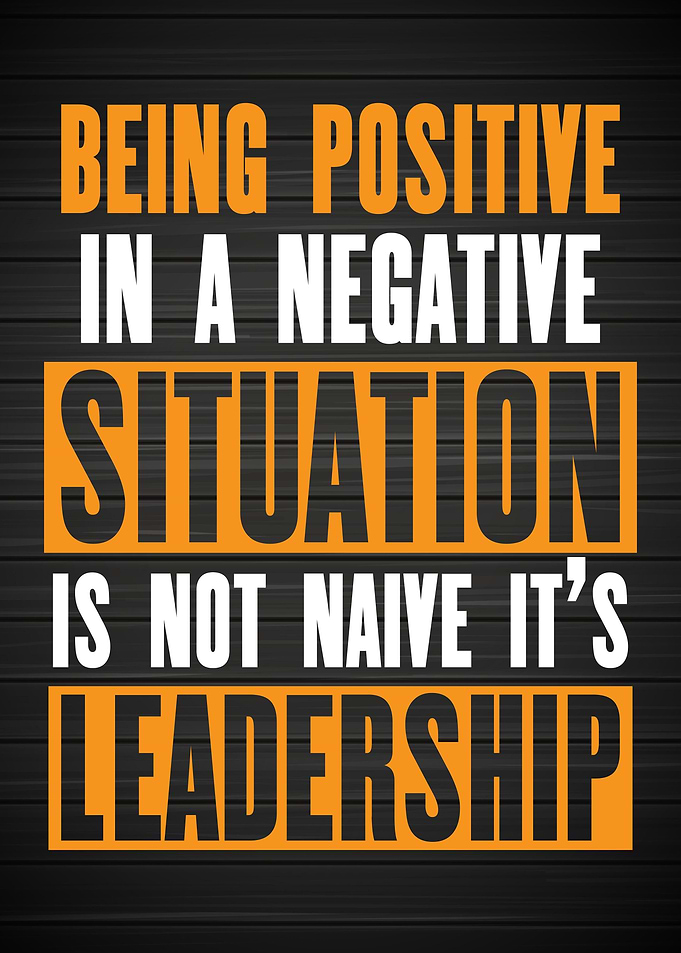 Being Positive