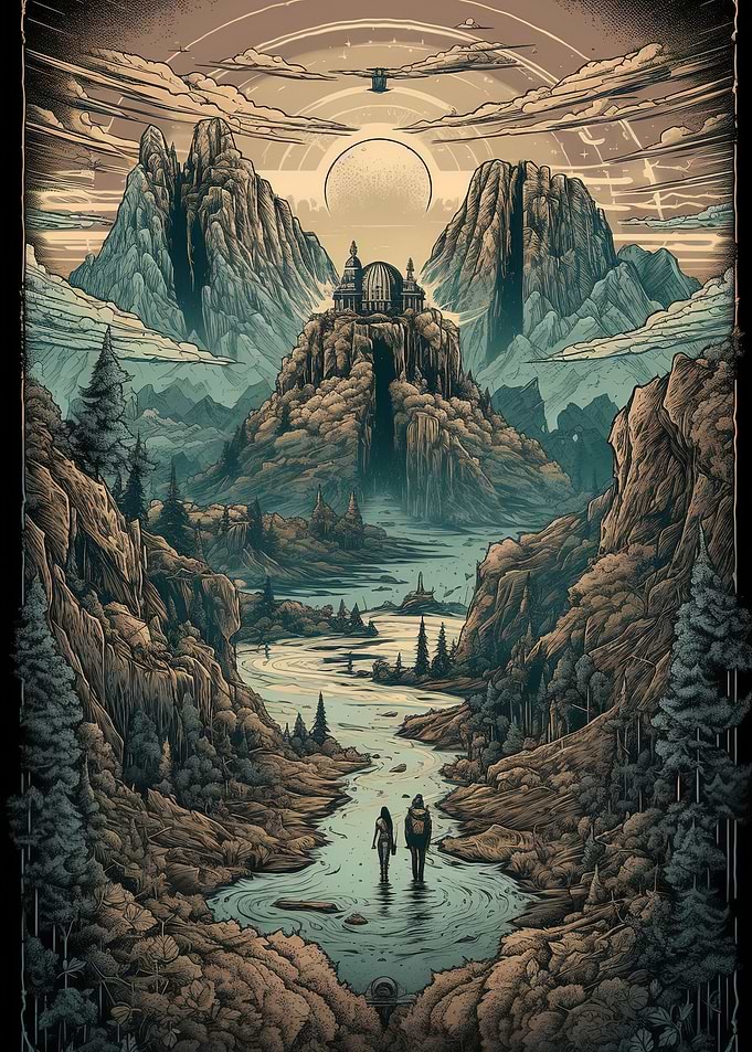 The three Mountains
