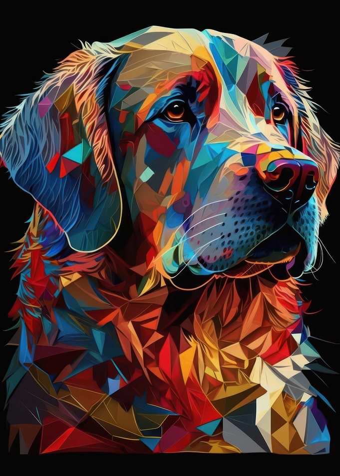 abrador Retriever Portrait