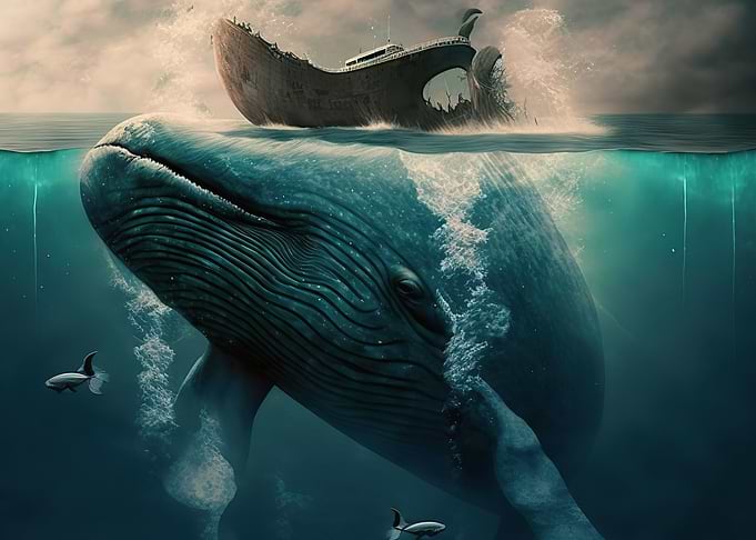 whale animal sea