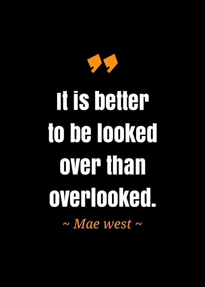 quote Mae west