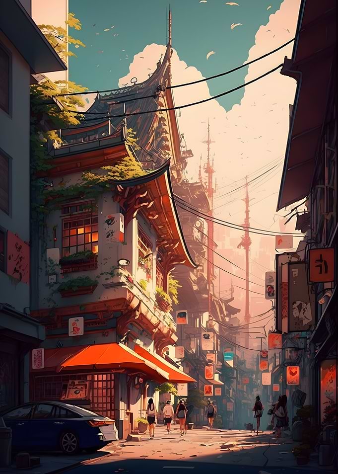 Japanese City