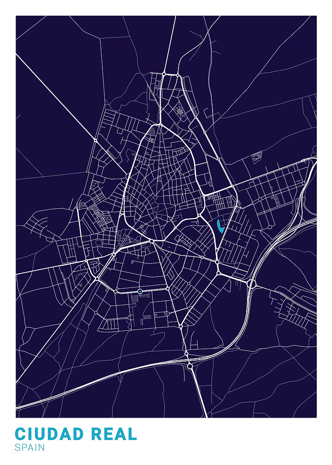 Ciudad Real City Map