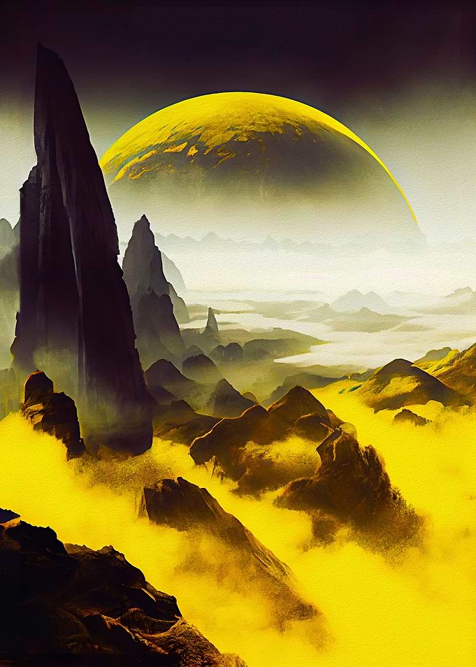 Yellow Space Fog