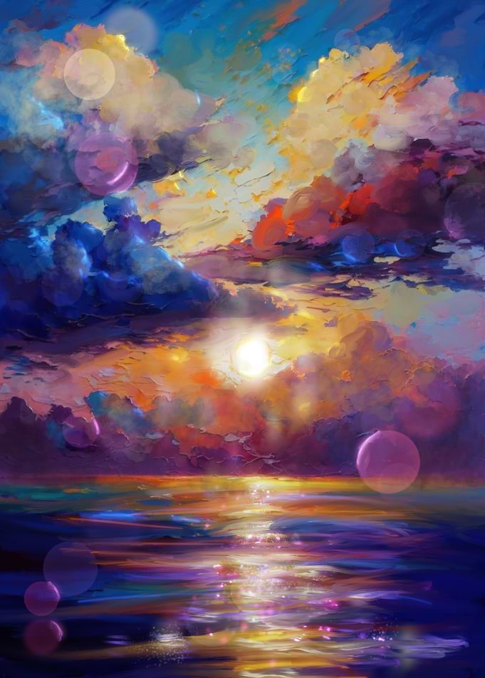 Sunset on the Lake