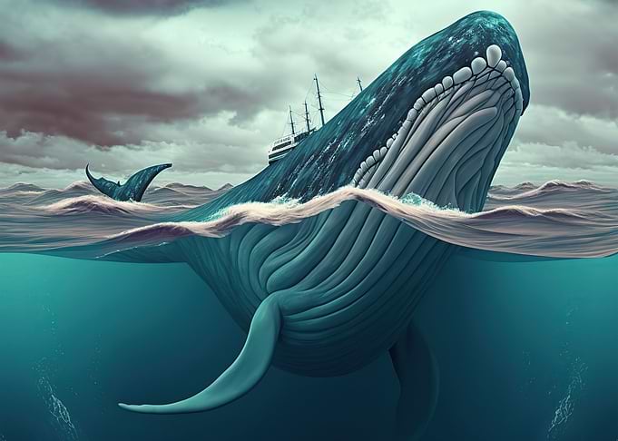 whale animal sea