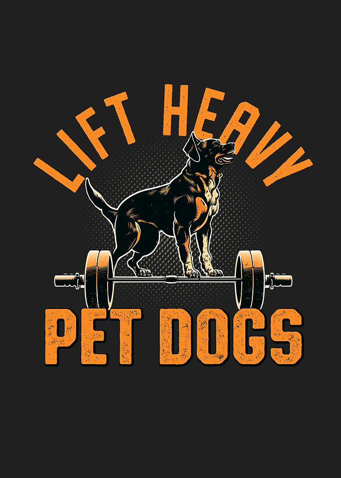 Lift Heavy Pet Dogs Gym