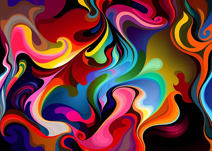Psychedelic Art Painting