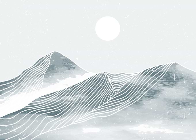 Winter mountain