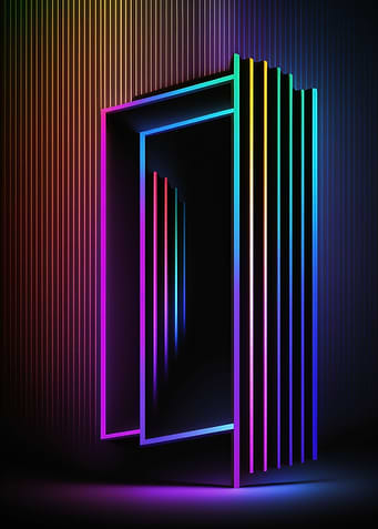 neon squares