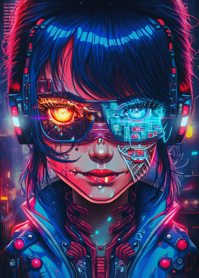 T 1000 Robot girl