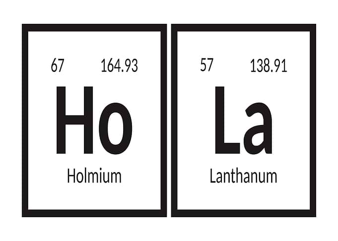 Hola Periodic Table