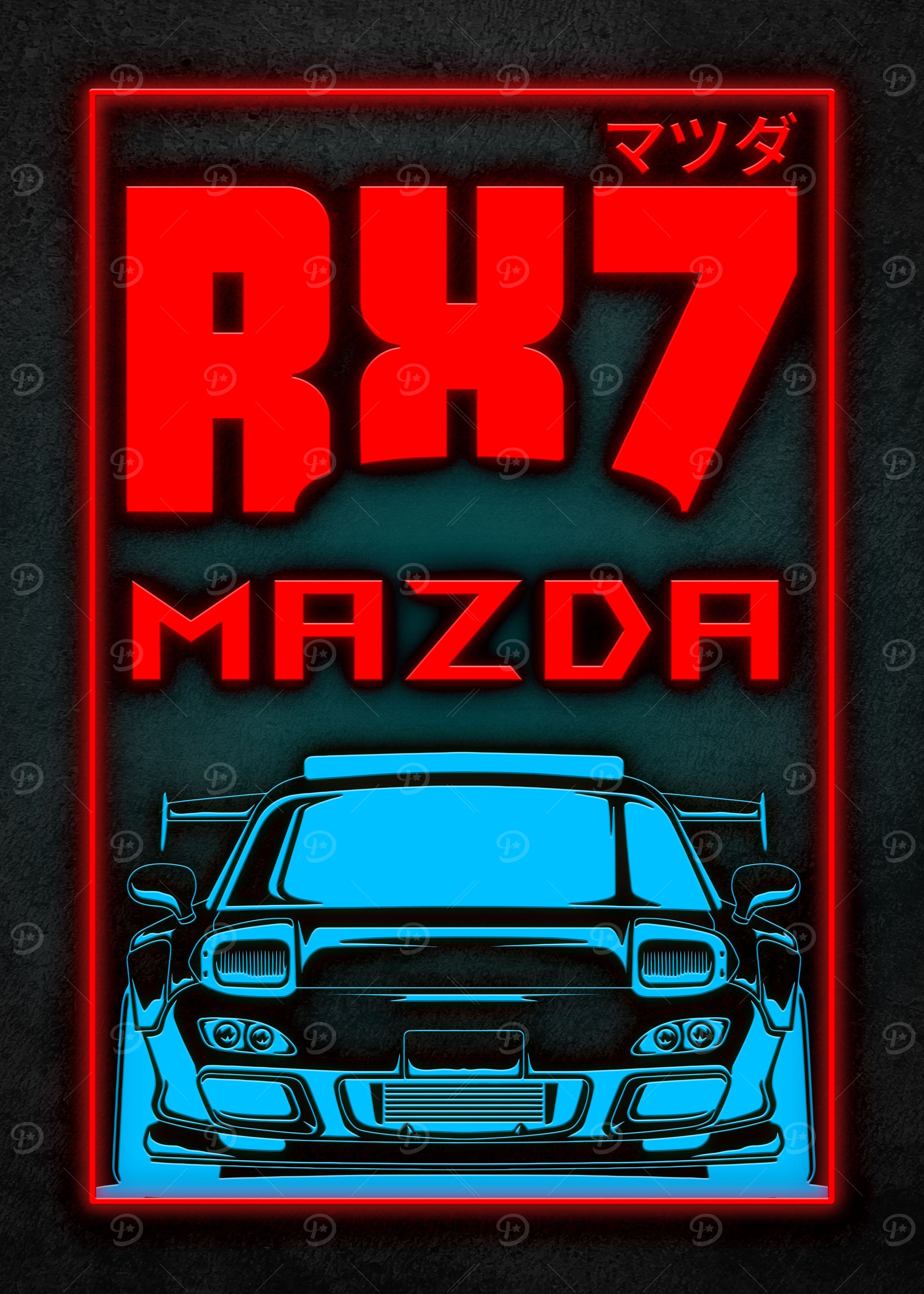 Neon Car