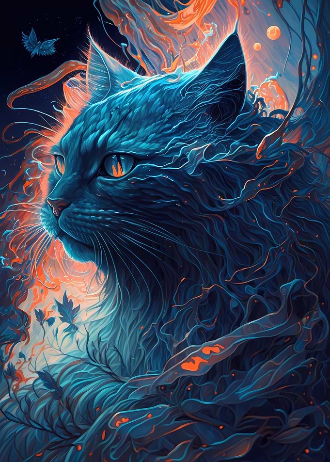 Imaginative Maine Coon Cat