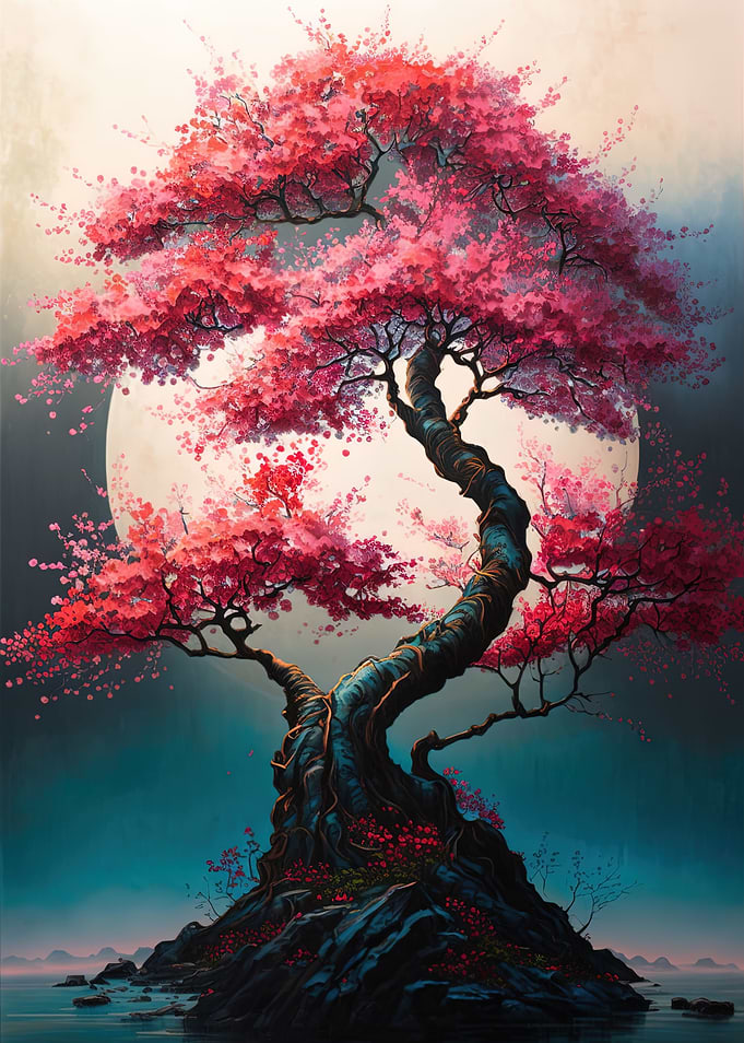 Cherry Tree in blossom 2