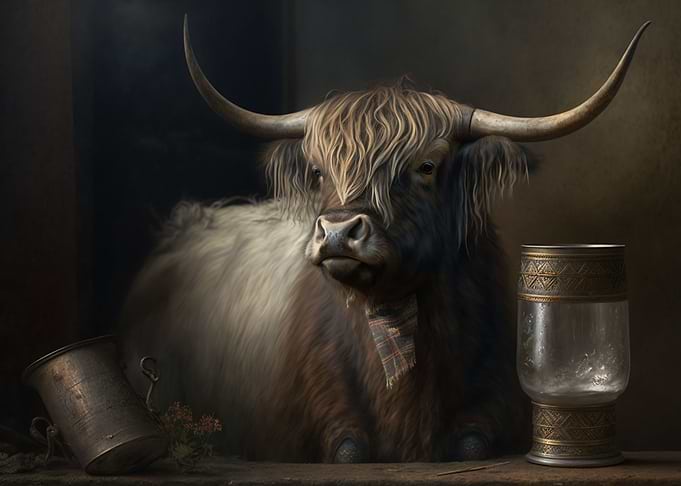 Still life Highland Cattle