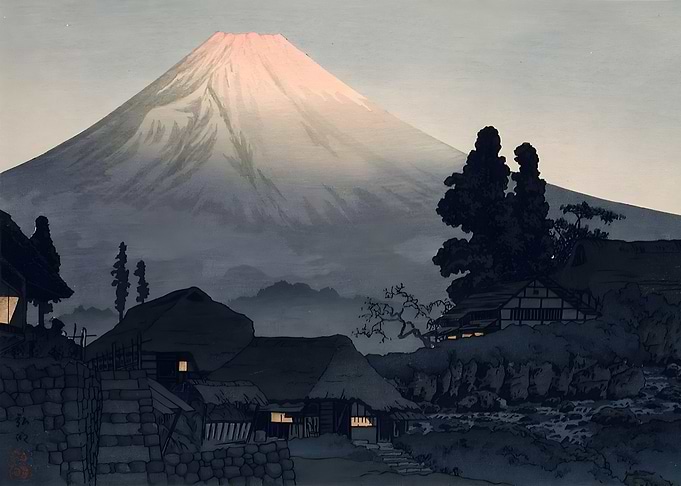 Mountain Fuji Sunset