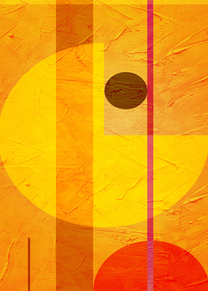 GEOMETRIC ABSTRACT 203A