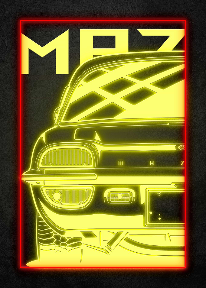 Neon Car