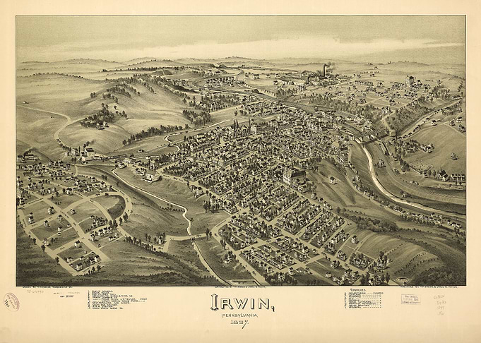 Irwin Pennsylvania 1897