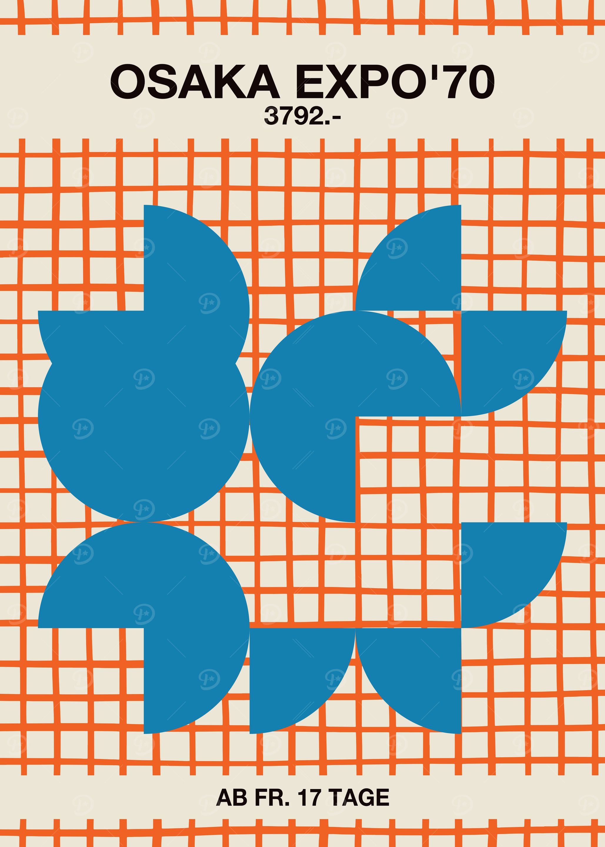 Osaka Expo 1970 Poster