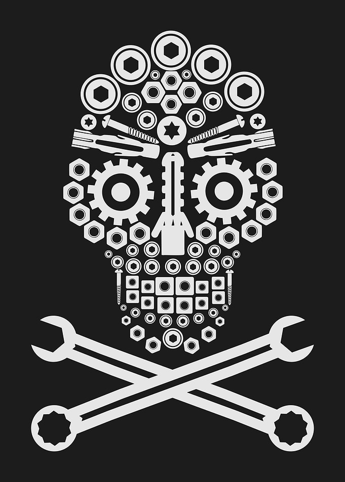 Skull bolt